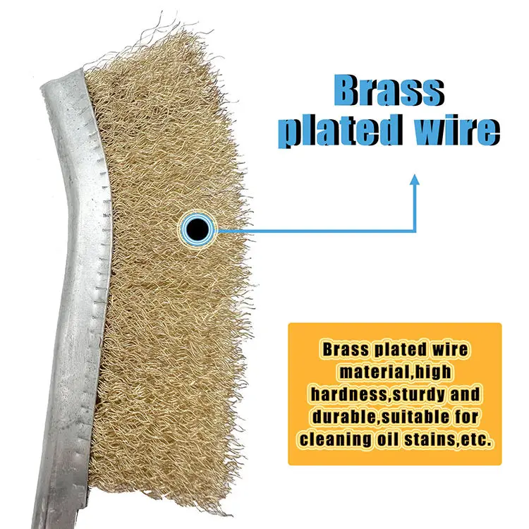 Проволока из нержавеющей стали с щеткой для чистки одежды проволочная щетка