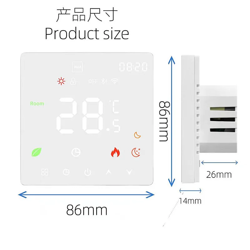 thermoregulators room thermostat wifi