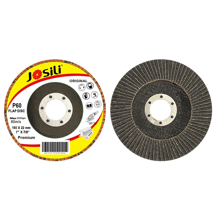China Factory made abrasive flap disc 180mm flap discs disk 7 inch flap wheel grinding disc abrasive tools