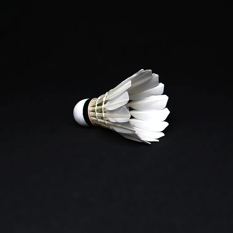 Durable Custom Logo First Class Duck Feather Best Sports Hot Sale Training Badminton Shuttlecock