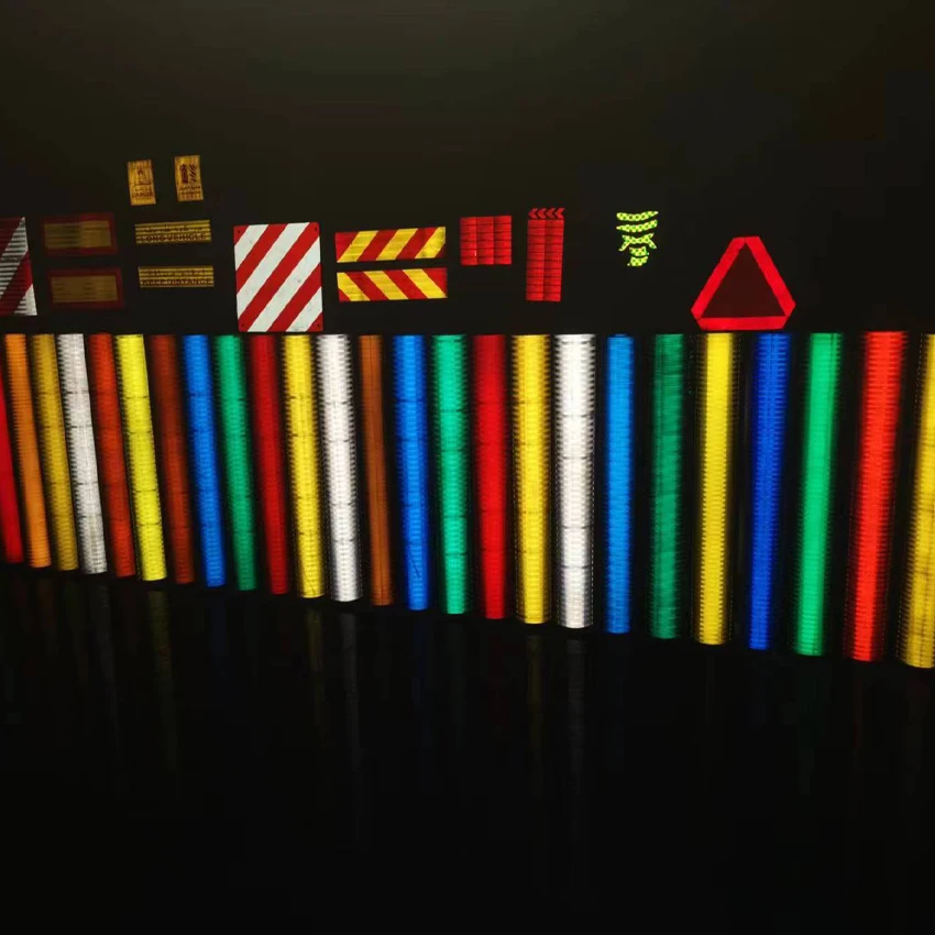 Wholesale Manufacturer Printable Acrylic Egp Reflective Film Micro Prismatic Retro Reflective Sheeting Material For Traffic Sign