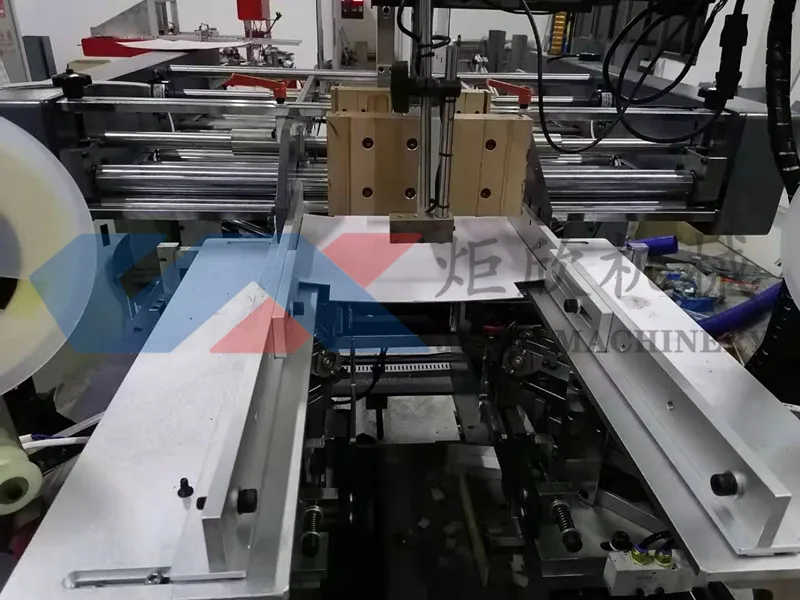 Rigid Box Corner Pasting Machine High Speed Automatic Corner Pasting Machine 5-25pcs/min Production Capacity 50*50*15mm JX-TJ450