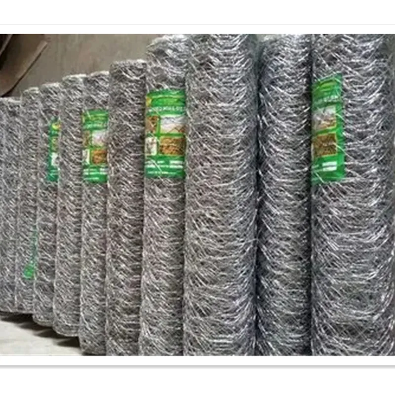 Factory Wholesale 12 gauge 6ft chicken steel wire mesh Galvanized hexagonal wire netting