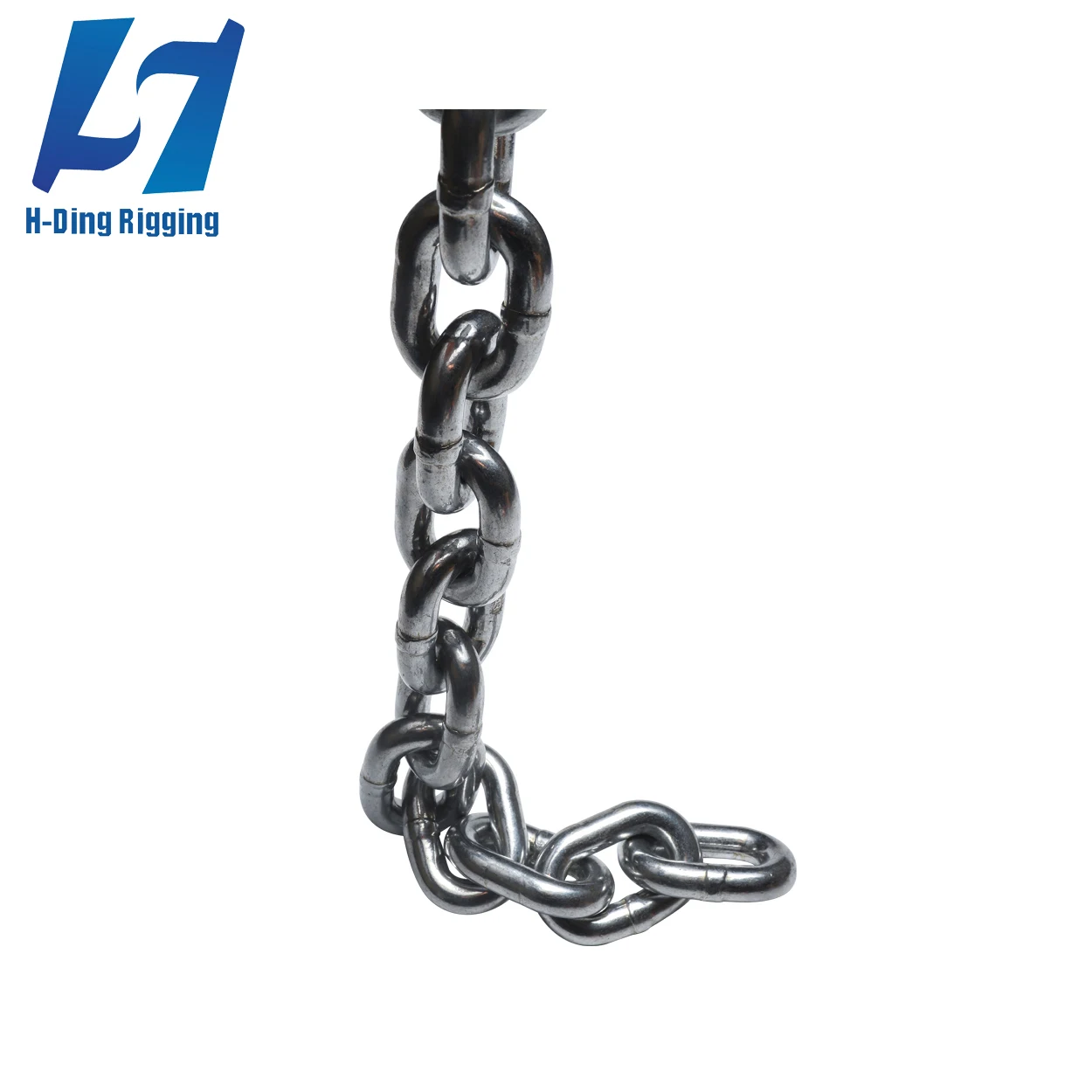 Wholesale China selling high quality  steel chain transport  lifting chain welded chains with grab hooks on end