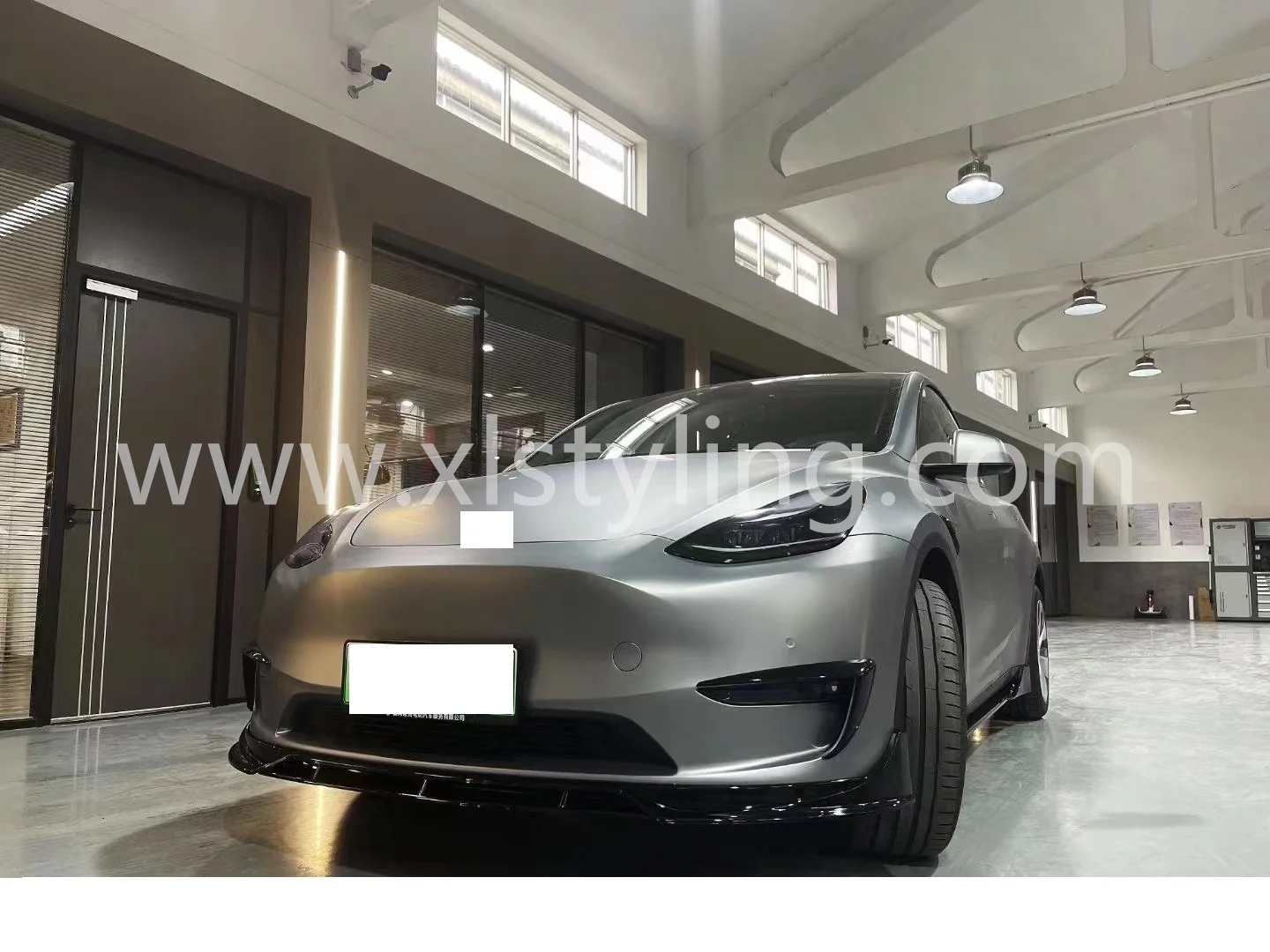 Car modified upgrade facelift kits Fast style Aero kits Front bumper splitter rear diffuser spoiler For Tesla Model Y