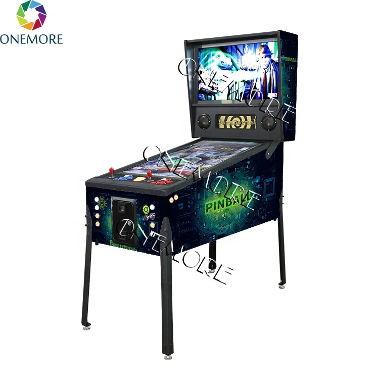 7000 Games in 1 Retro Arcade&Virtual Pinball Machine, 49' 4K Virtual Pinball Machine with 2 Joysticks, Flipper Virtual Pinball
