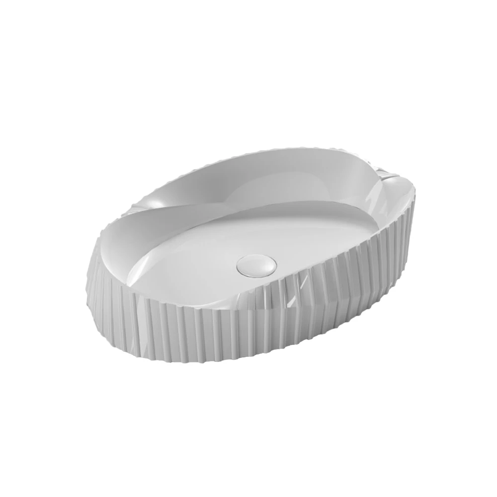 WT-A01 Matte Color Vanity Ceramic Bathroom Sink Wash Basin