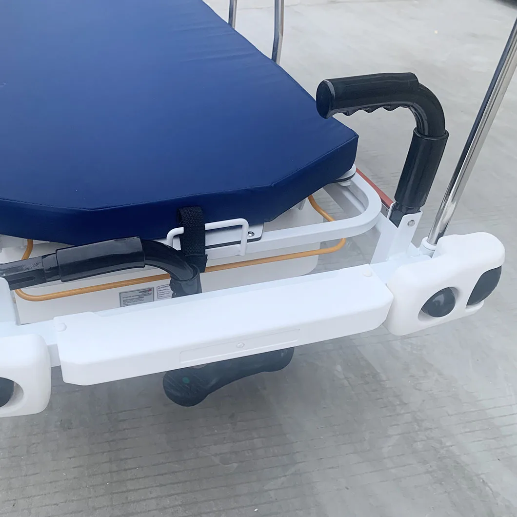 Hot Sale Hospital Bed Emergency Cart Stretcher patient trolley Ambulance transfer bed With Cheap Price