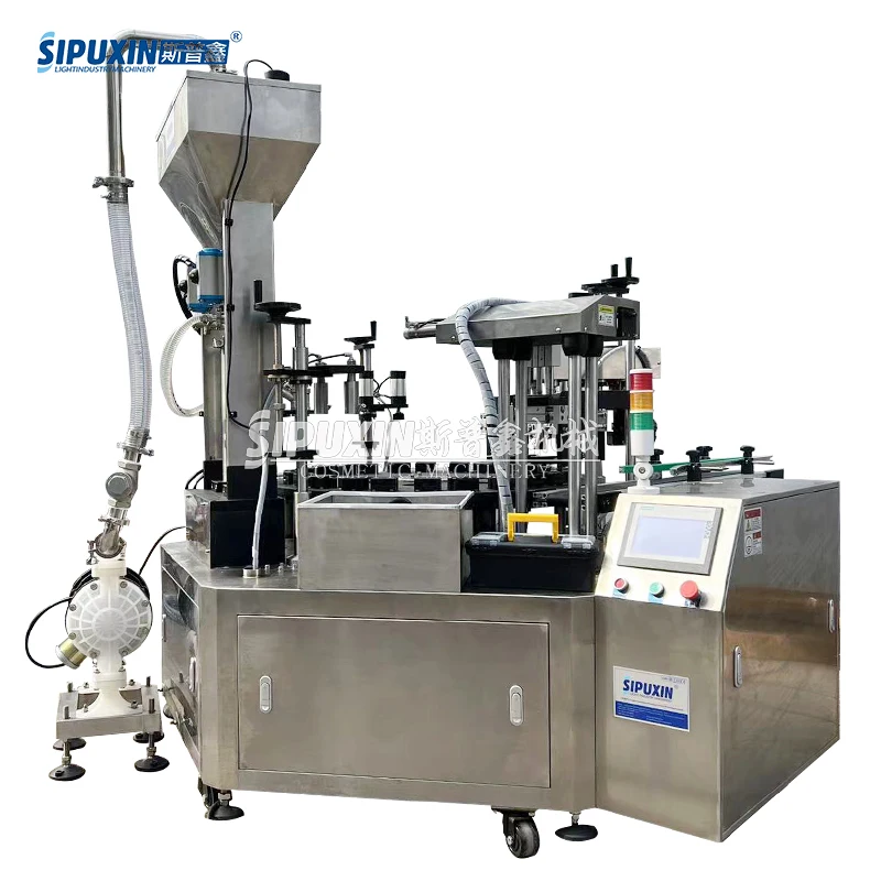 SPX New Double Dead Water Emulsion Filling Mechanism Medicine Juice Water Filling Machine