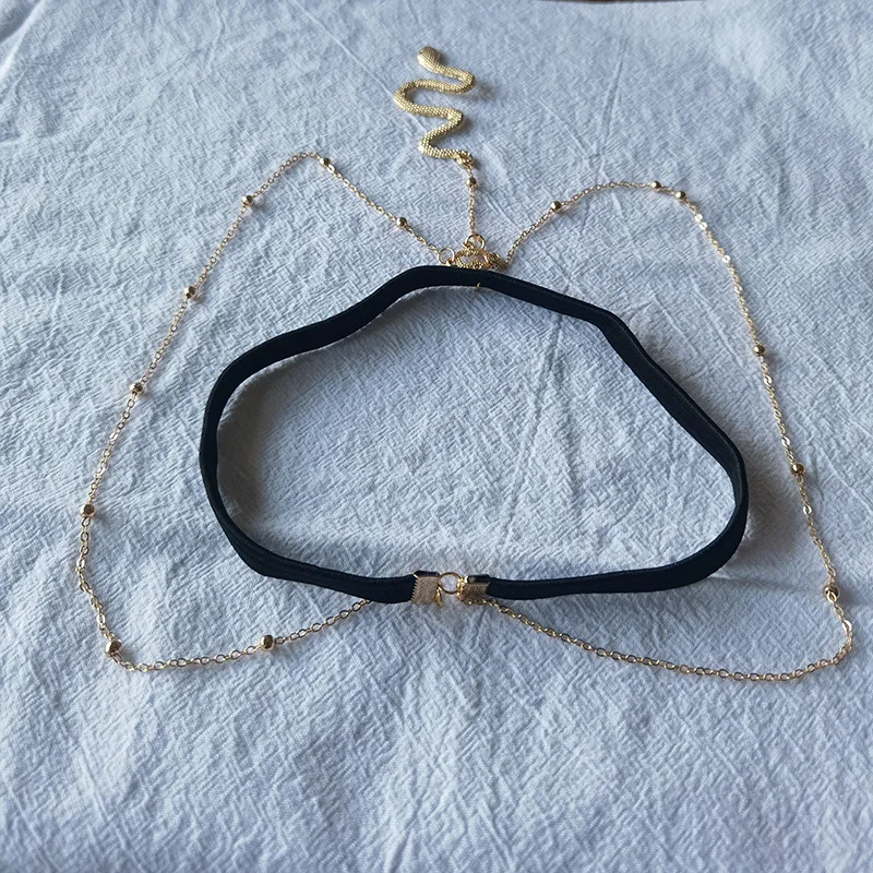 Hot selling Leg Chains Sexy Women Personality Snake Pendant Thigh Chain