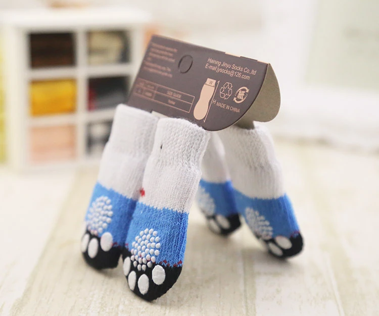CustomCustomized Logo Fashion Anti-Slip Soft Outdoor Pet Dog Sockspet clothes