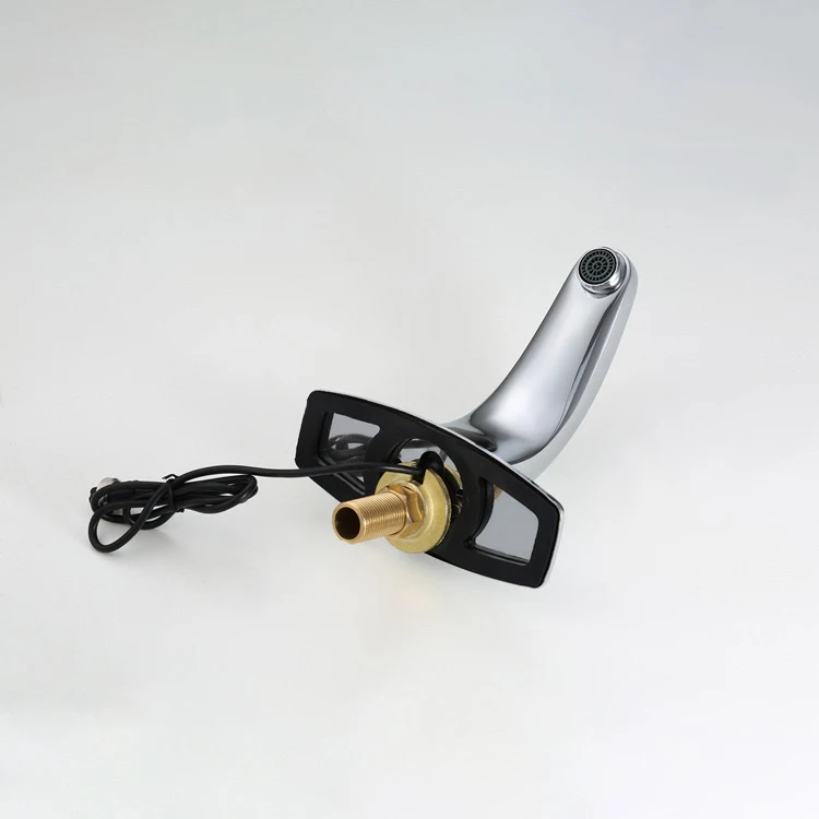 Цинковый умный смеситель для ванной комнаты, Бесконтактный инфракрасный кран для общественных мест, автоматические датчики