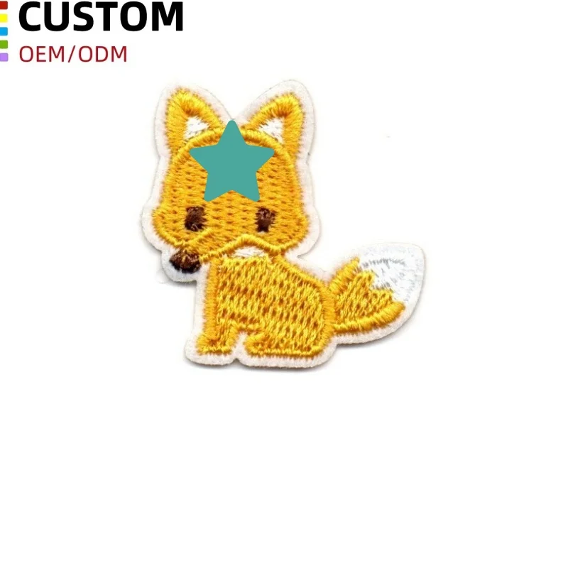 Nuesafe Custom Patch Sublimation Colorful Punch Needle Coaster Custom Pattern Patch Animal Embroidered Patches