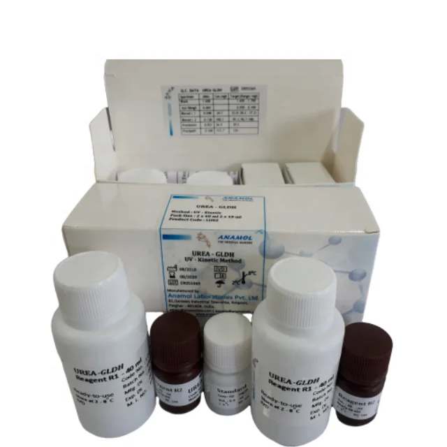 Urea Kit GLDH Kinetic Method.