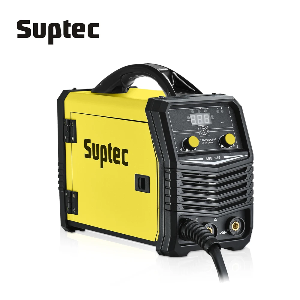Двойной Импульсный цифровой сварочный аппарат SUPTEC mig tig 135 газовый и