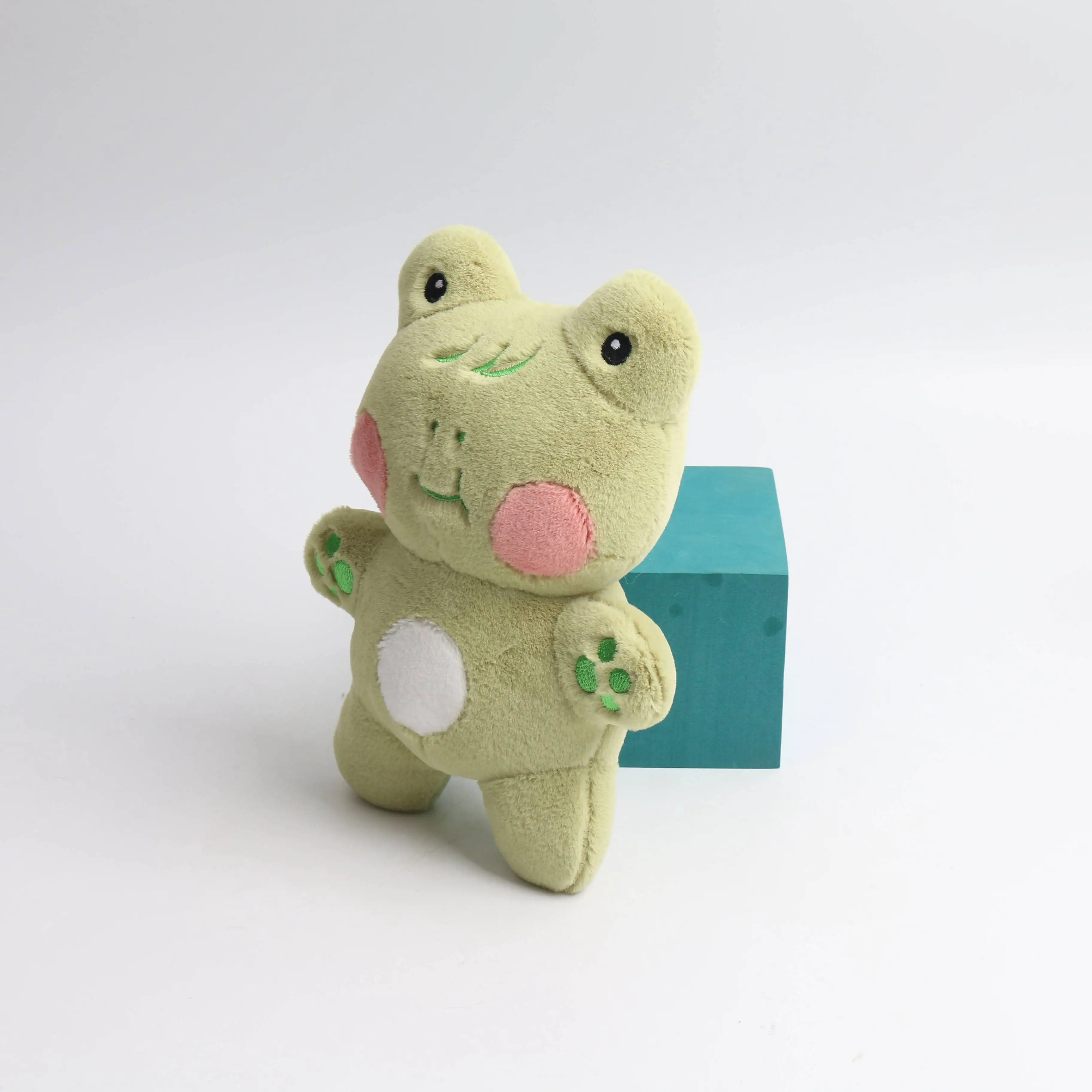 Factory Wholesale New Design Plush Frog Soft Toy Stuffed Animals Toys