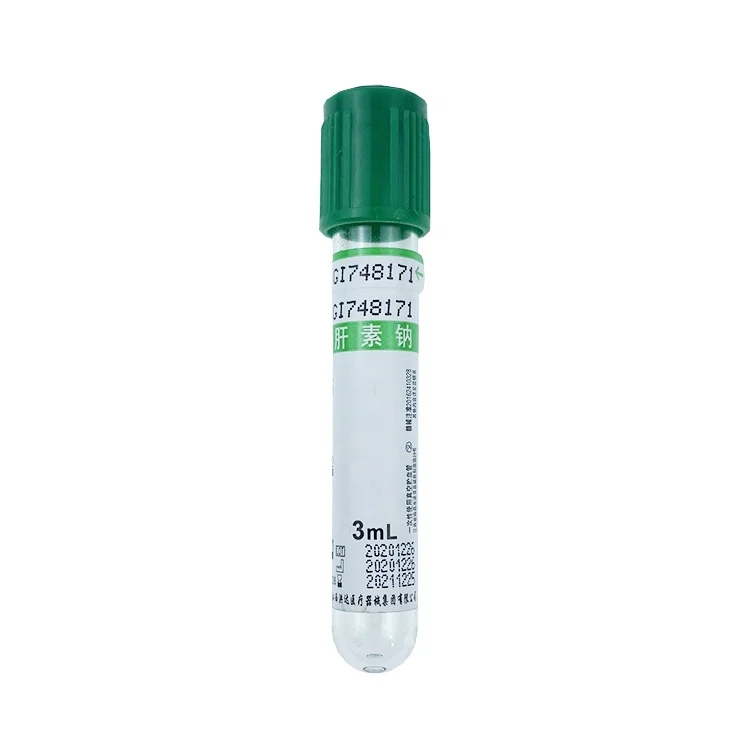Disposable Hospital Medical Vacuum Blood Collection Tube