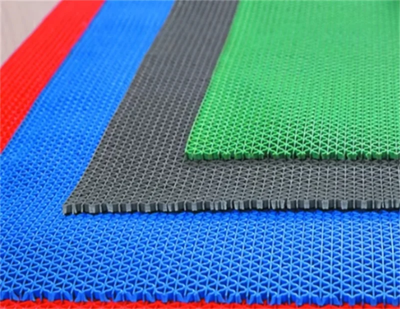 Manufacturers wholesale anti-slip mat S hollow mesh PVC carpet