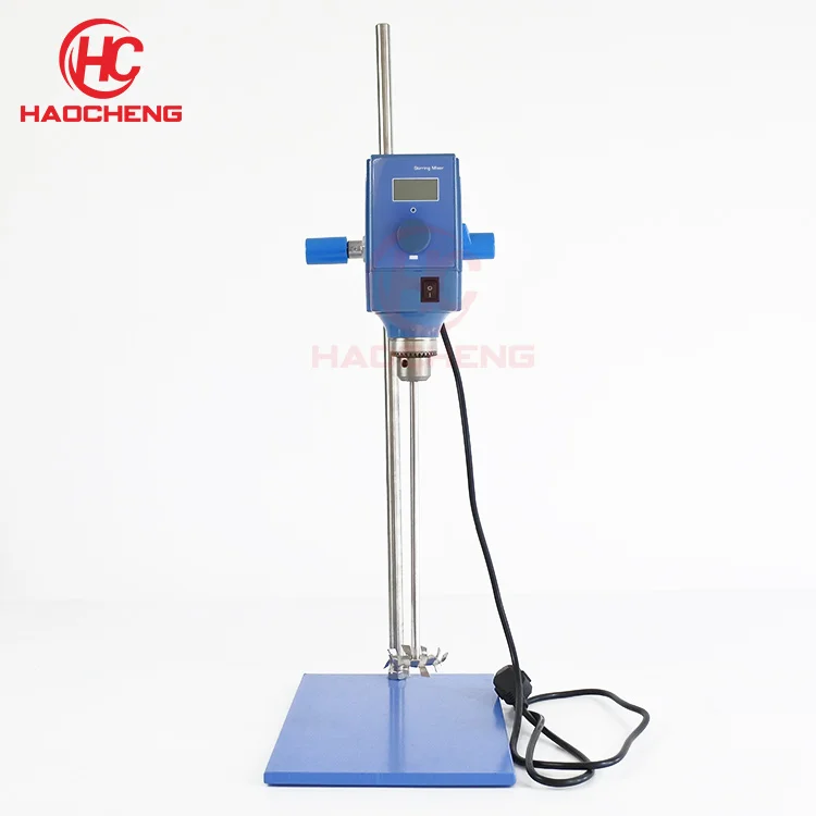 Lab dispersion emulsifying homogenizer cosmetic overhead stirrer mixer