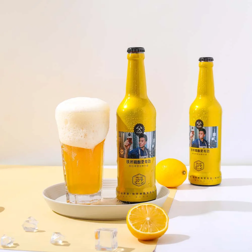 AXE330ML cool china craft beer with wort concentration 10 P ADV>=3.3% best craft beer