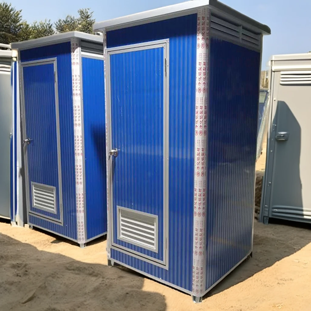TOPPRE Luxury Prefab Shower Movable Bathroom Wc Automatic Public Toilet Cabin House Detachable Toilet Aluminium Portable Toilet