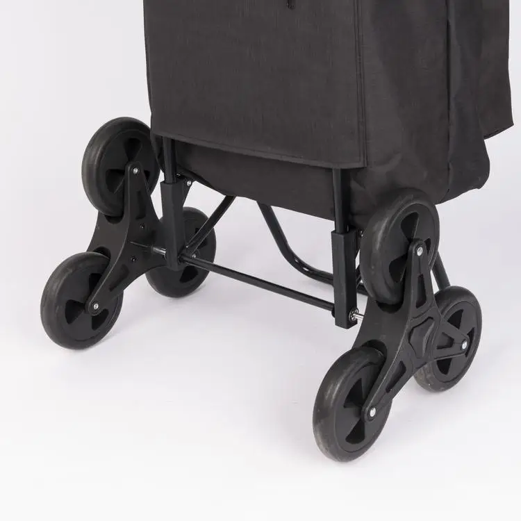 High Quality Trolley Shopping Bag 6 Wheels  Stair Climber Cheap Foldable Shopping Cart