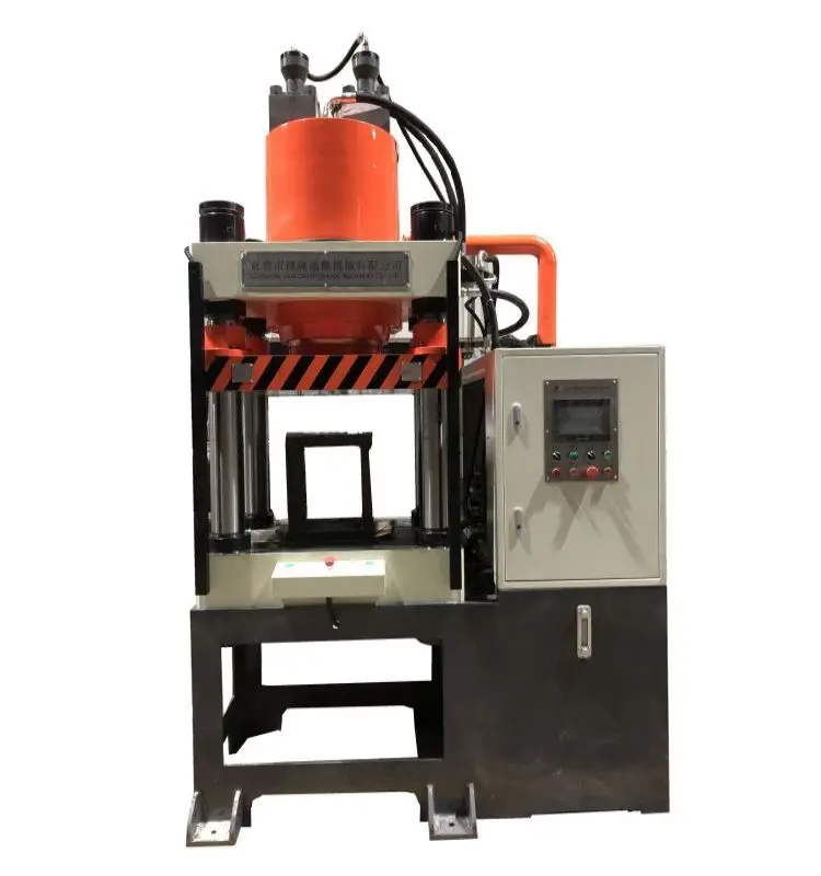 Medal hydraulic press 60 tons multi-function servo four column hydraulic press gold and silver jewelry shallow drawing hydraulic