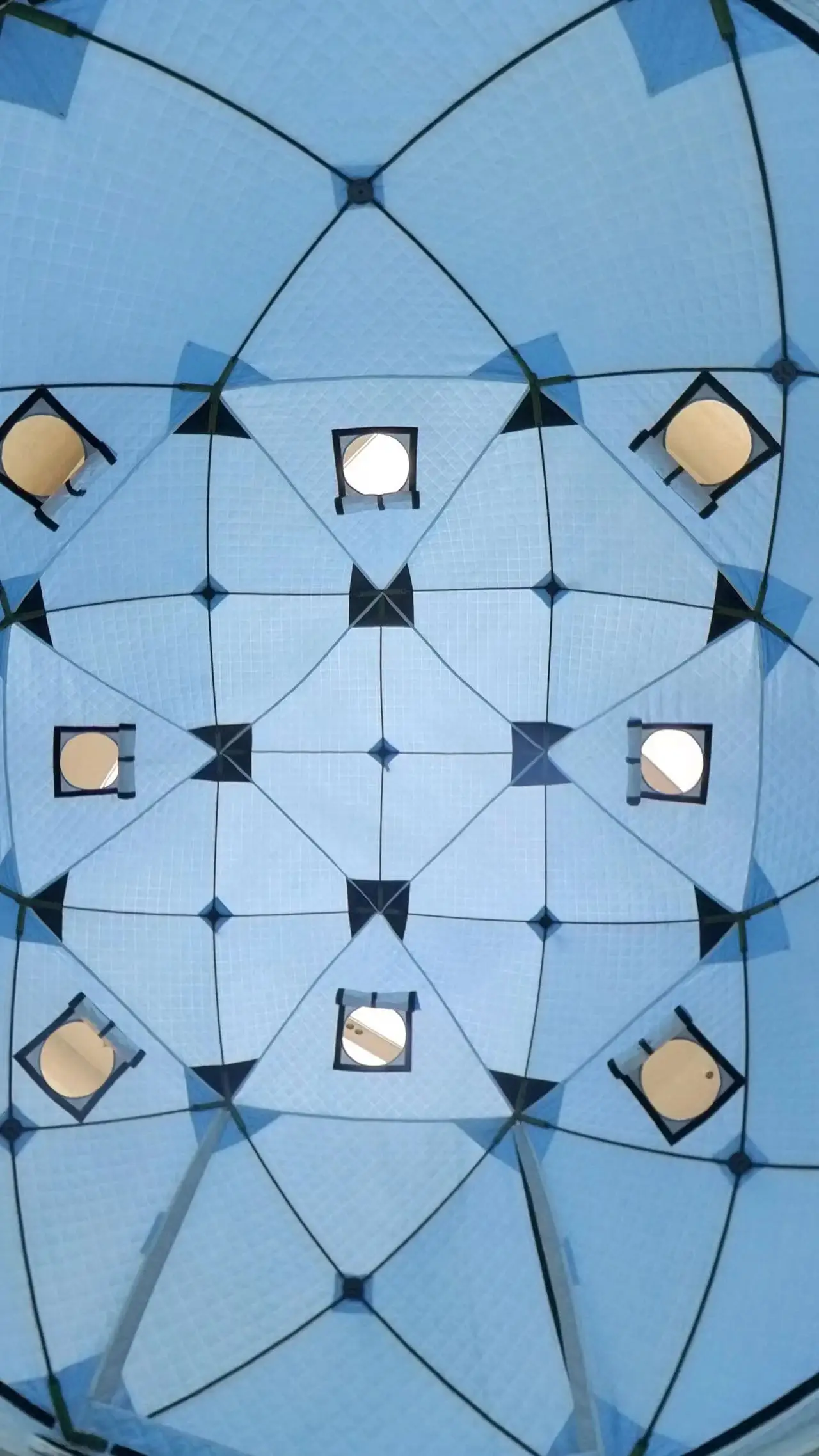 Large Winter Ice Fishing Tent 8-12 Person Camping Tourist Tent Three Layers Cotton Warm Winter Fishing Tent