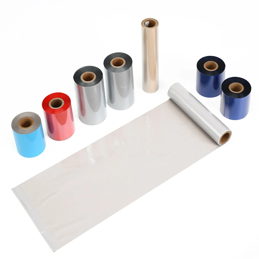 R716C-SW Inkstar Factory Direct Supply Premium Wax Resin Super White Color Resin Ribbon Thermal Transfer for Label Printer