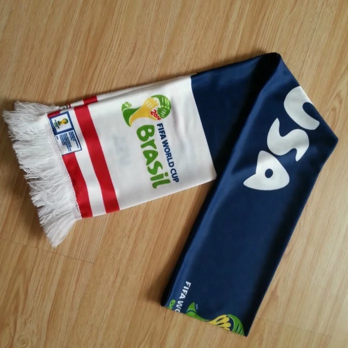 
Cheap Custom Printing Fans German Flag Scarf 