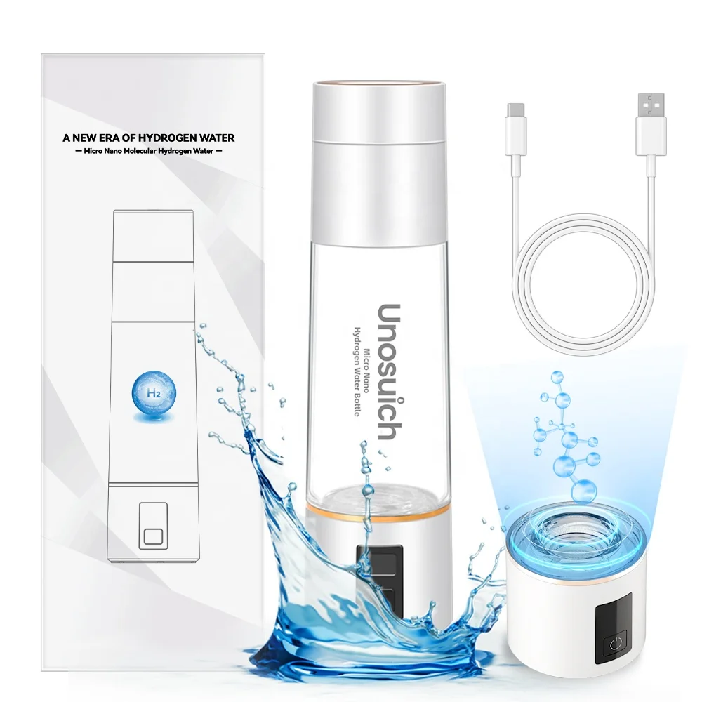 2024 New 270ml SPE PEM Hydrogen Ionizer Water Ionizer Generator Hydrogen Rich Water Bottle Machine