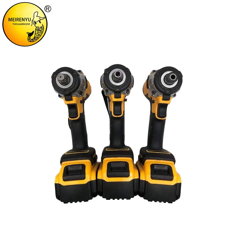 MRY Handheld High Torque Impact Wrench Cordless Brushless Power Wrench Electric Battery Electric Wrench