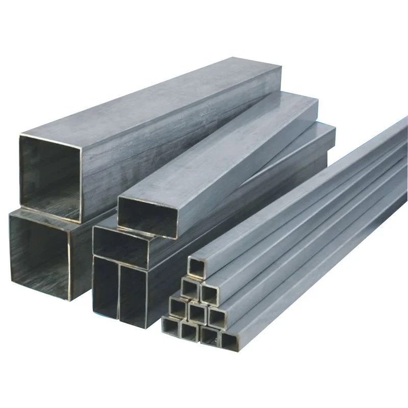High Quality Corrugated Square Tubing Galvanized Steel Pipe Iron Rectangular Tube Price for Carports