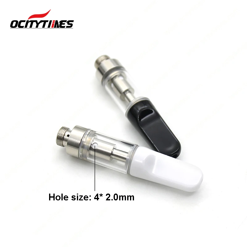  Оптом 510 cbd атомайзер 2 0 мм Размер отверстия CBD vape керамическая катушка 8 мл картридж