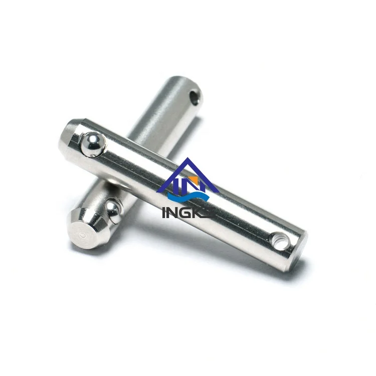 Professional Supplier Steel Stainless Steel Fishing Gear Cylindrical Body Detent Ball Lock Pin