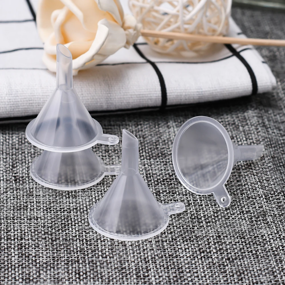 Hot Selling Mini Small Plastic Funnel For Perfume Liquid Oil Filling Empty Bottle