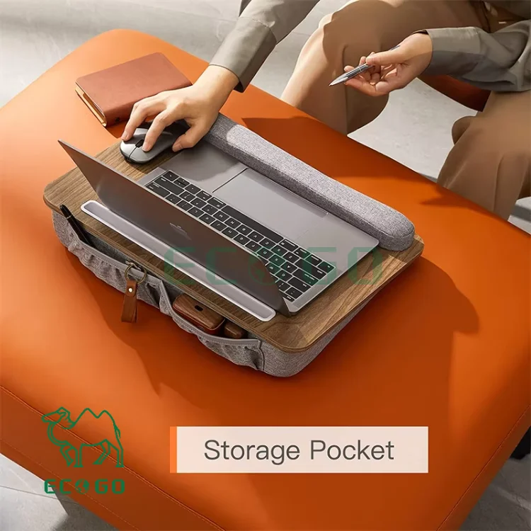 Portable Lap Laptop Desk With Pillow Cushion For Home Office Students