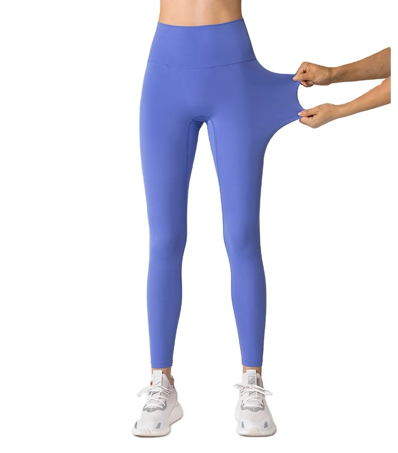 Hot Fashion High Waist Glossy Compression Tights Pants Womens Peach Hip Workout Fitness Gym Yoga Leggings