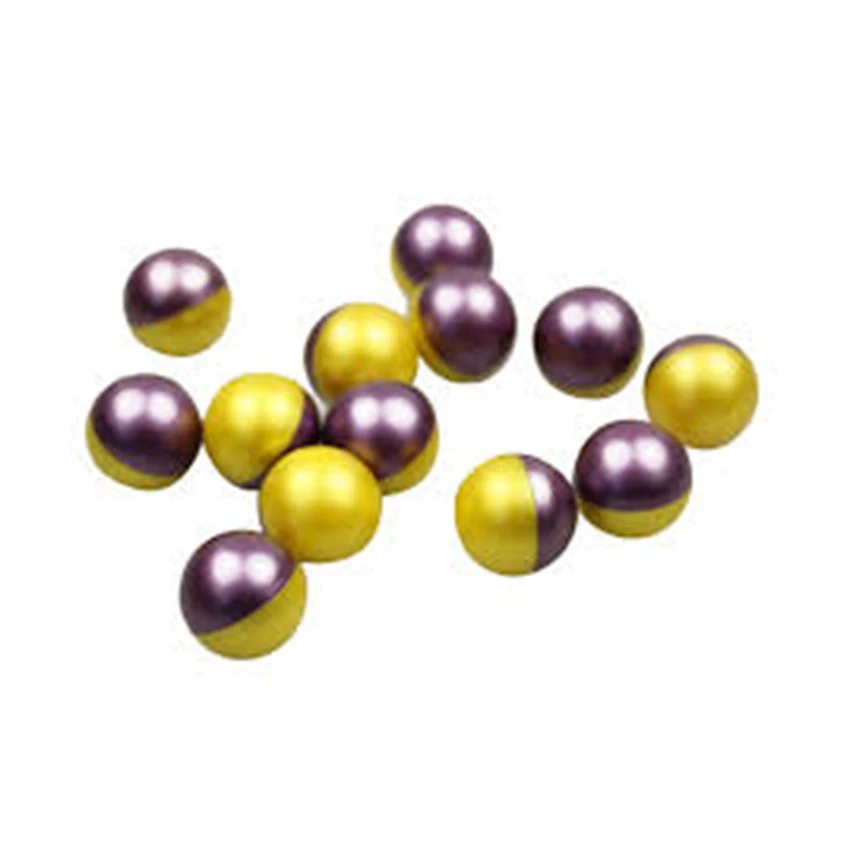 Outdoor Shooting Games Custom Colorful Eco Friendly Filling Air Gun Shooting Paintballs