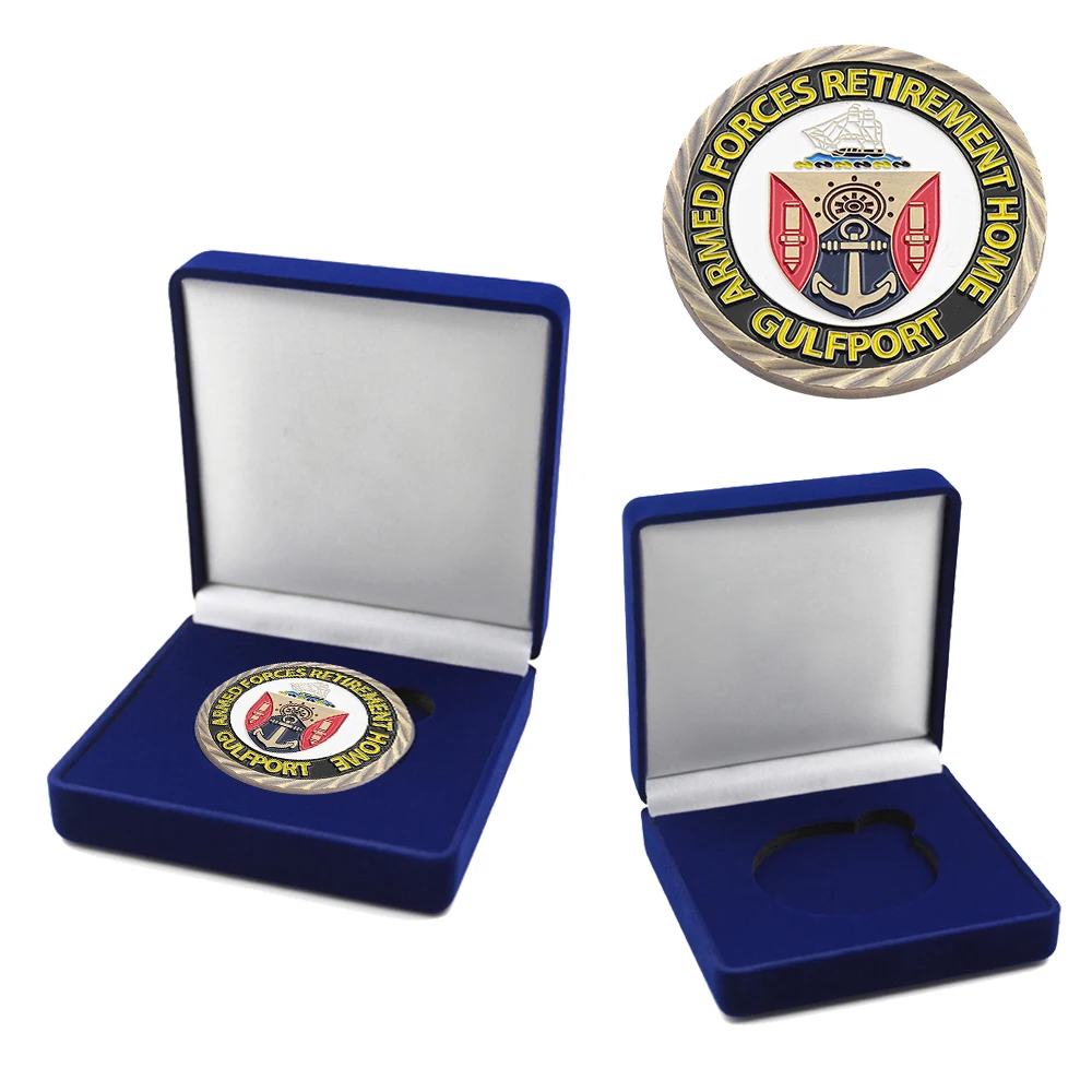 Free Design Coin Maker Manufacture 3D Zinc Alloy Gold Silver Brass Copper Metal Logo Coins Custom Made Souvenir Challenge Coin