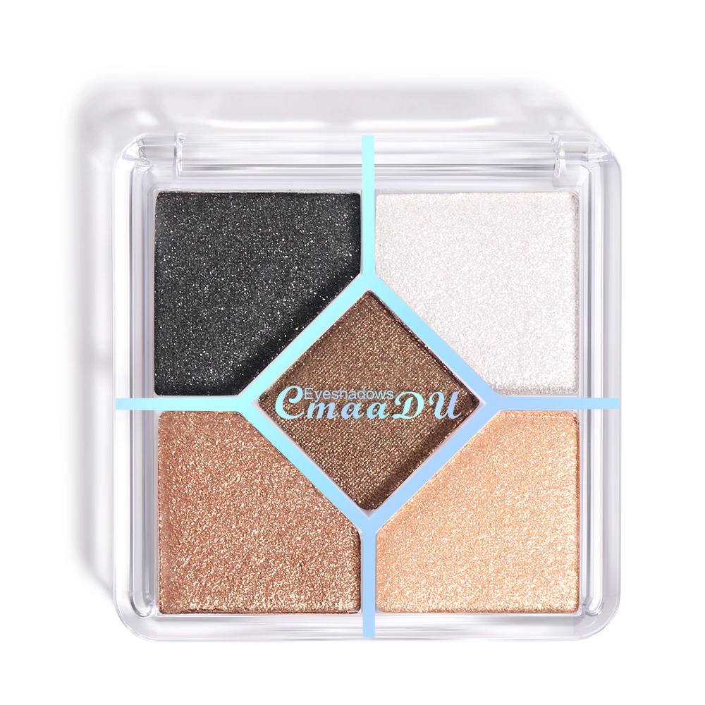 High Pigment Cosmetic Transparent Matte Pearl Eyeshadow Shimmer Eye Shadow Palette