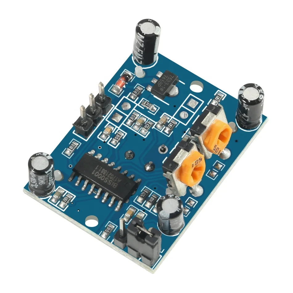 
HC-SR501 PIR Infrared Sensor Human Body Infrared Sensor Motion Module for Arduino for Raspberry Pi Diy Kit Green Blue Version 