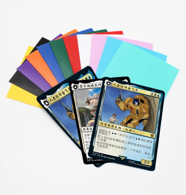 Wholesalers Matte Deck Protector Card Sleeves  Custom Mtg Yugioh Tcg Kmc Trading Gaming For Board Cards Protectors