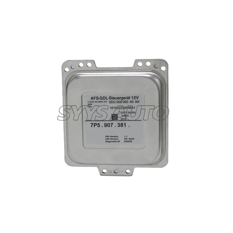 NEW 7P5. 907. 381. C XENON HID HEADLIGHT BALLAST MODULE FOR PORSCHE CAYENNE