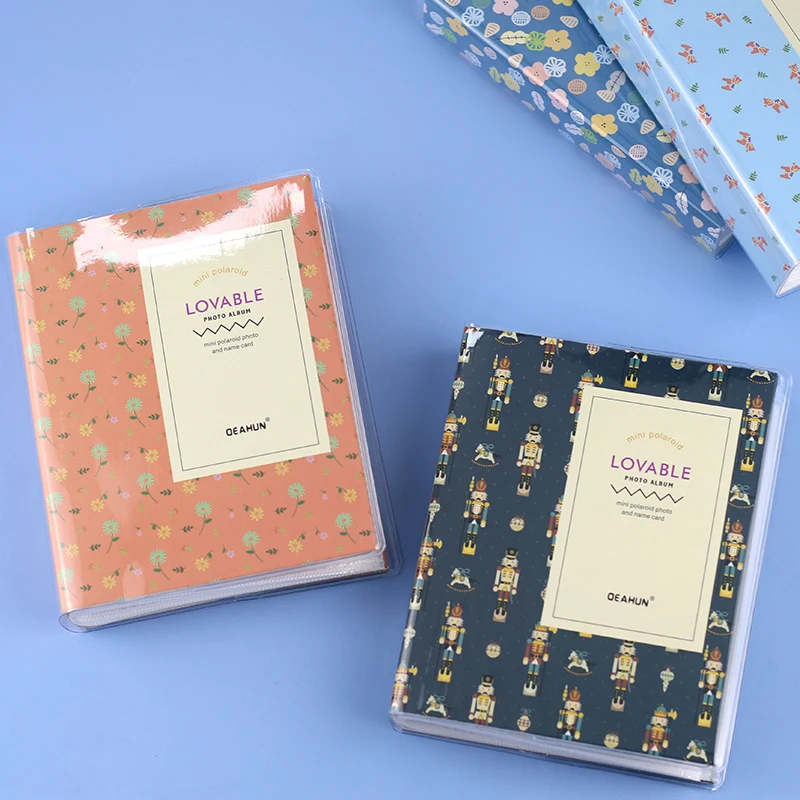 Cartoon pattern instax photo album PVC waterproof album for 2*3/3*5 inch,instax mini film