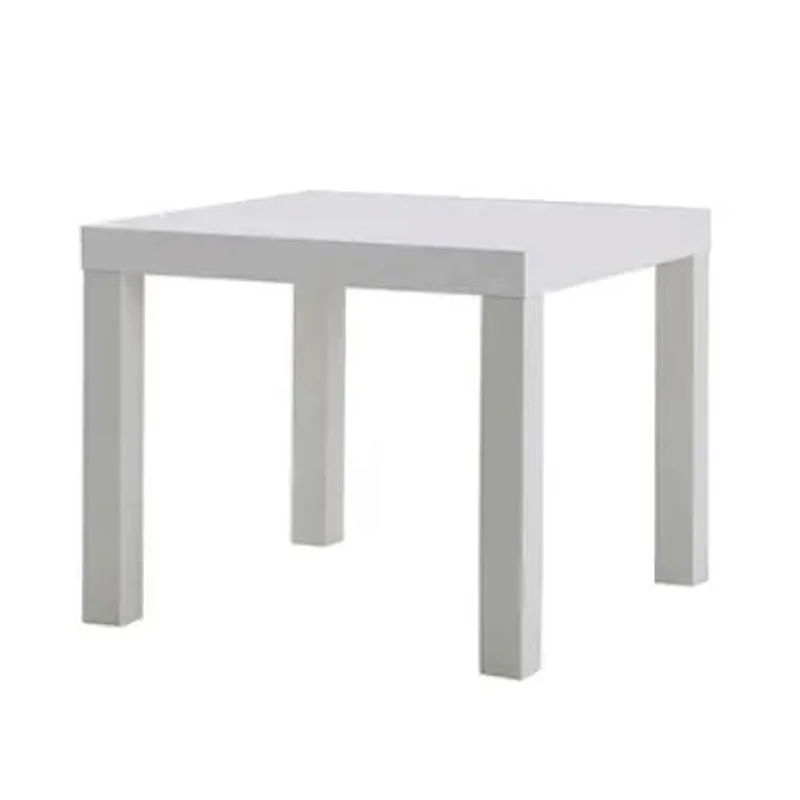 Modern Wood Bedside Table Small Coffee Table Square Table Suitable for Living Room and Bedroom