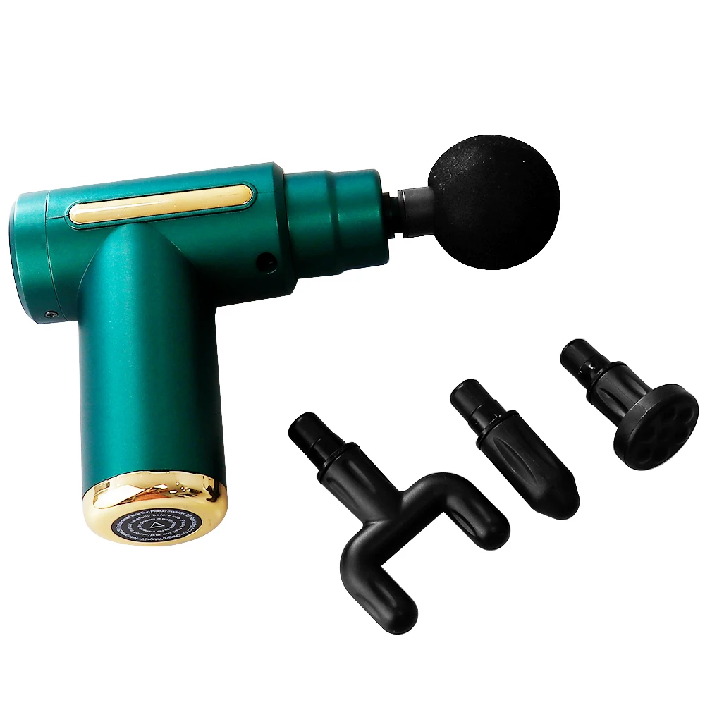 Factory Price Fascia Gun Vibration Massage Machine Deep Muscle Therapy LCD Screen Display 6 Speeds Massage Gun