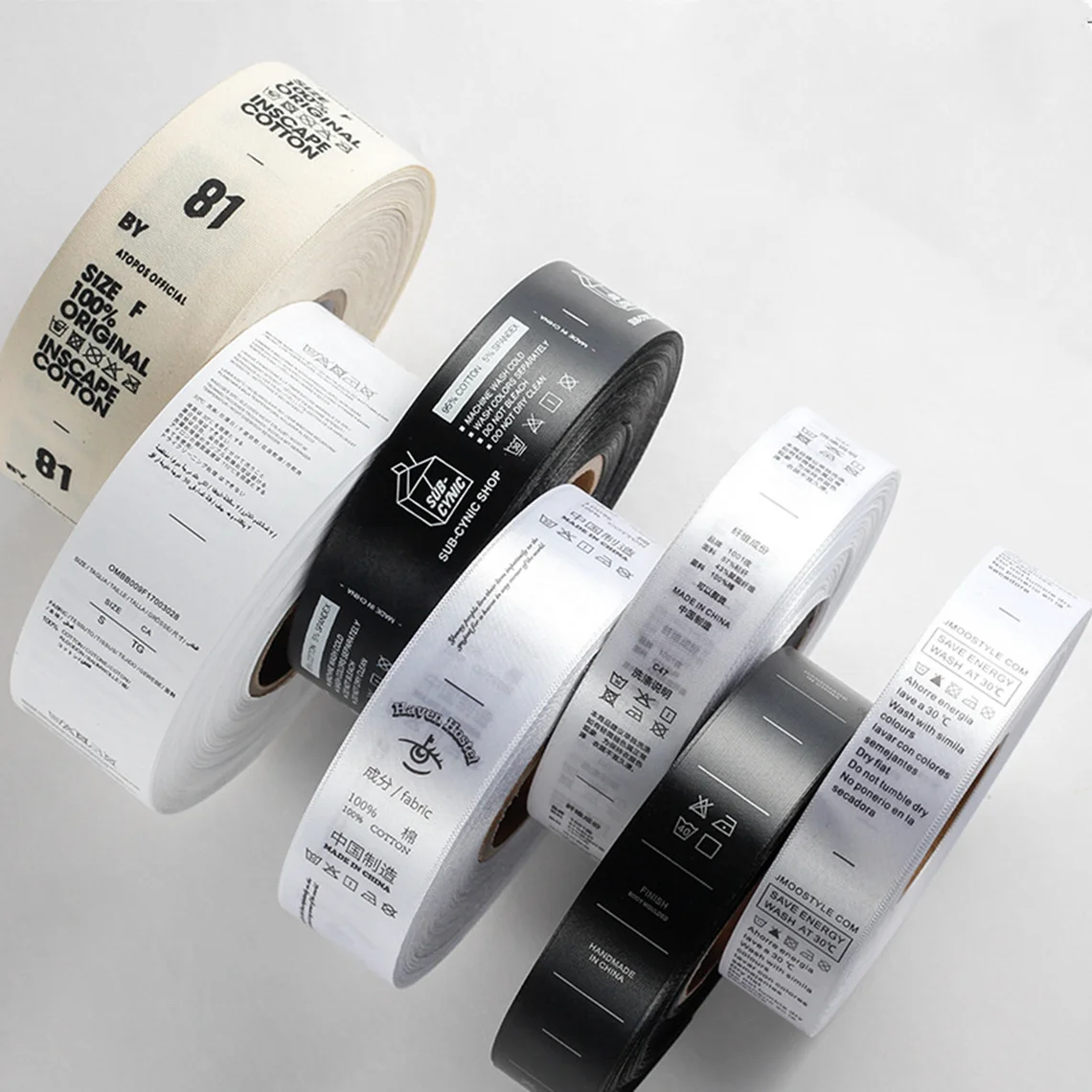 Small Size 2 color Tag T shirts Neck Labels Printing Machine for Satin Ribbon ,Nylon Taffeta and Garment Care Label