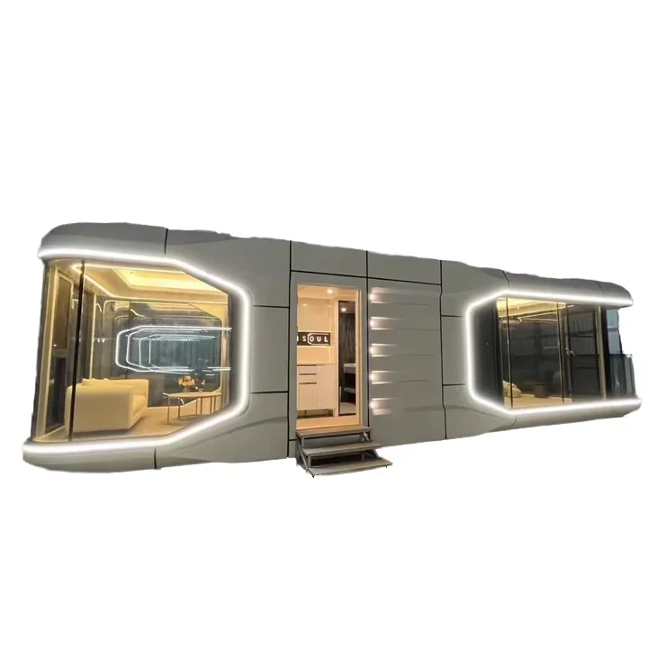 40ft Steel Space Capsule Room Container Drinking Water Office Pod for Sale for House Apartment or Villa Use