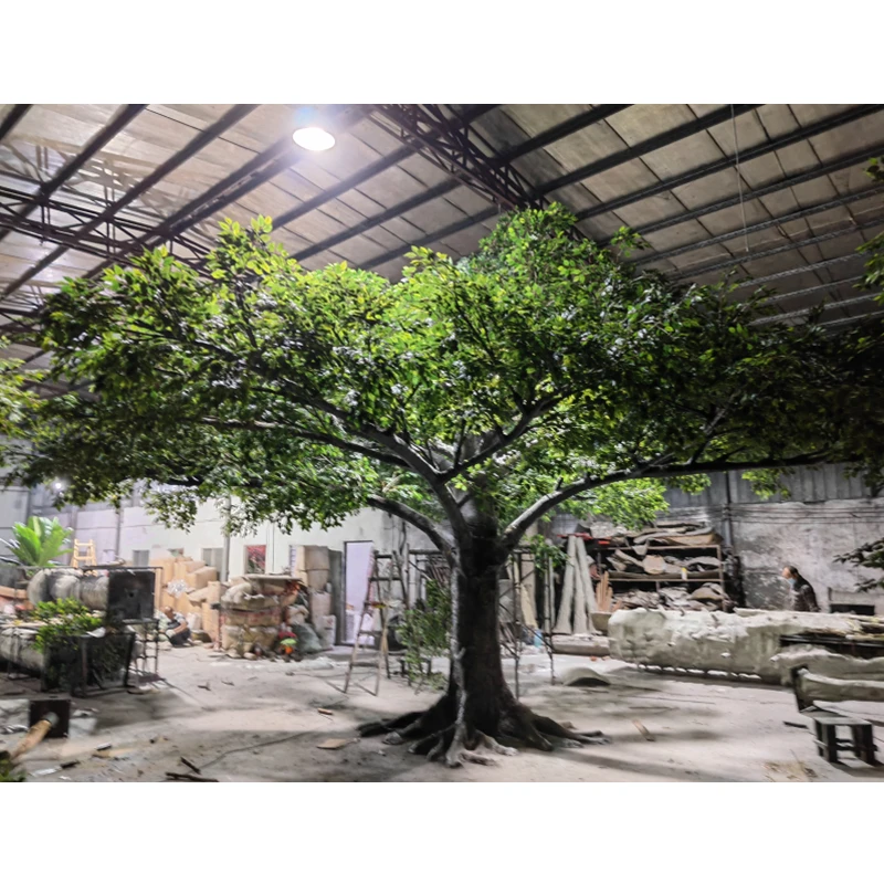 Искусственное дерево Arbol искусственное зеленое оливковое Banyan большое для гостиничного отдыха